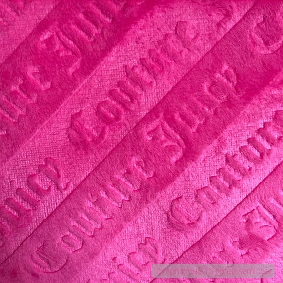 Juicy Couture Pink Velour Cosmetic Bag - Picture 5 of 6